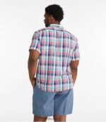 L.L.Bean Heren seersucker overhemd van biologisch katoen klokje kleding VT0643100 - Image 5
