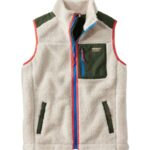 L.L.Bean Heren sherpa-vest speksteen bovenkleding VT0643394