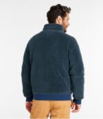 L.L.Bean Heren Sherpafleece jack antiek goud/carbon marine bovenkleding VT0645947 - Image 3