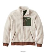 L.L.Bean Heren Sherpafleece jack speksteen/bosschaduw bovenkleding VT064532