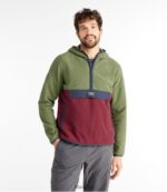 L.L.Bean Heren sleep fleece donkerbrons geo/carbon navy kleding VT0643655 - Image 2