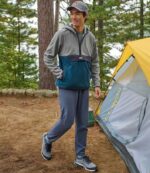 L.L.Bean Heren sleep fleece donkerbrons geo/carbon navy kleding VT0643655 - Image 4