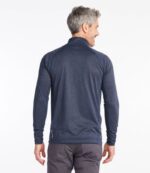 L.L.Bean Heren sneldrogend trail-T-shirt met 1/4 ritssluiting grafiet kleding VT0643190 - Image 3