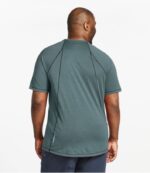 L.L.Bean Heren sneldrogend trail-T-shirt met korte mouwen zachte sparren kleding VT064265 - Image 5