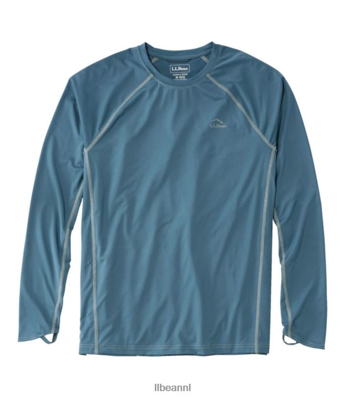 L.L.Bean Heren snelle uitslagbeschermer voor rivierkoeling ijzer blauw kleding VT0644738 - Image 1