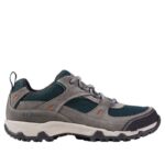 L.L.Bean Heren trailmodel 4 geventileerde wandelschoenen asfalt/zwart bosgroen schoenen VT0643832