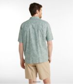 L.L.Bean Heren tropen shirt jeneverbessenzeeschelpen kleding VT0644630 - Image 3