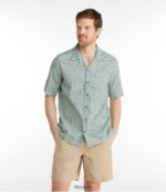 L.L.Bean Heren tropen shirt zilverberk vis kleding VT0647174 - Image 2