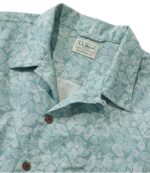 L.L.Bean Heren tropen shirt zilverberk vis kleding VT0647174 - Image 6
