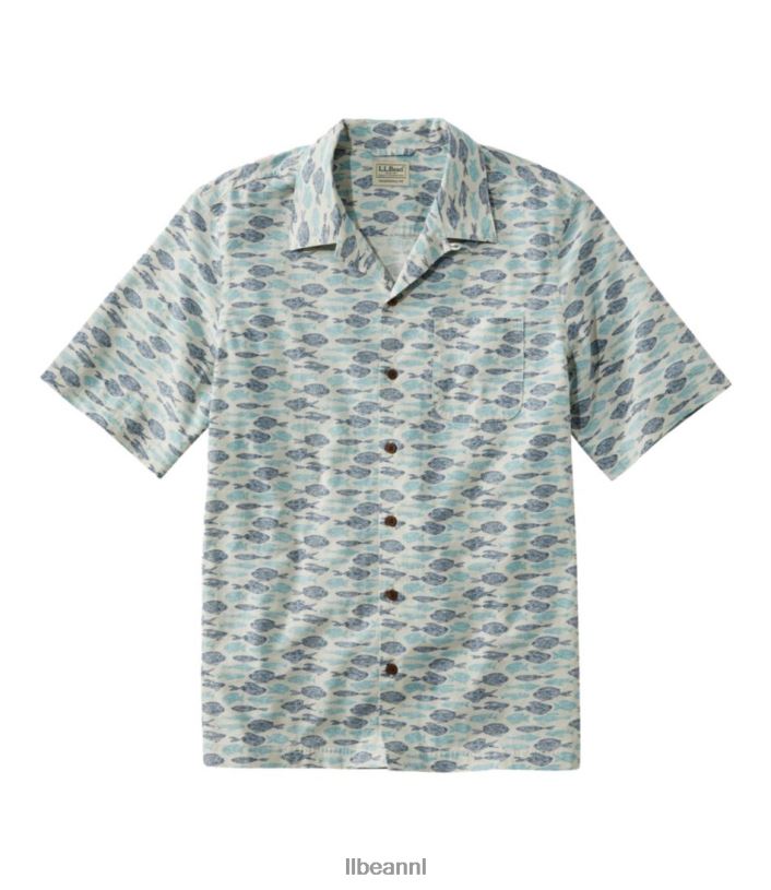 l_l_bean_heren_tropen_shirt_zilverberk_vis_kleding_vt0647174.jpg L.L.Bean Heren tropen shirt zilverberk vis kleding VT0647174 - Image 1