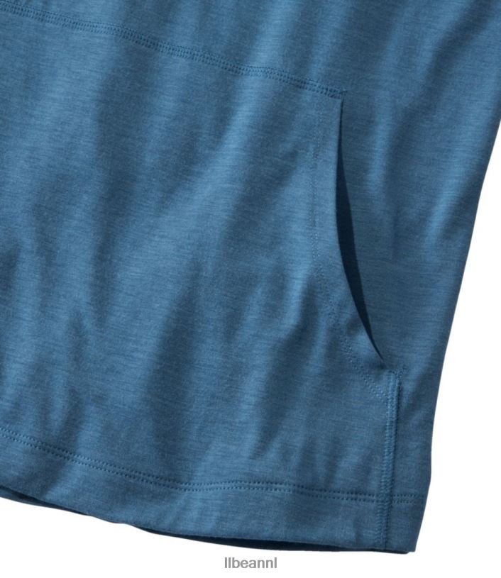 L.L.Bean Heren Tropicalwear comfortabele hoodie bleek turkoois kleding VT0641285 - Image 6