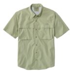 L.L.Bean Heren tropisch overhemd stoffige salie kleding VT0646949
