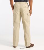L.L.Bean Heren tropische cargobroek steen kleding VT0643499 - Image 3