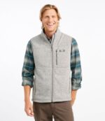 L.L.Bean Heren trui fleecevest licht mahonie bovenkleding VT0646568 - Image 2
