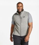 L.L.Bean Heren trui fleecevest licht mahonie bovenkleding VT0646568 - Image 4