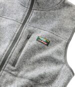 L.L.Bean Heren trui fleecevest licht mahonie bovenkleding VT0646568 - Image 6
