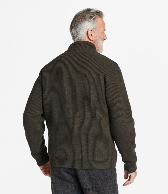 L.L.Bean Heren trui met watervogels en windstopper van gore-tex labs leisteenblauwe heide kleding VT0644969 - Image 3