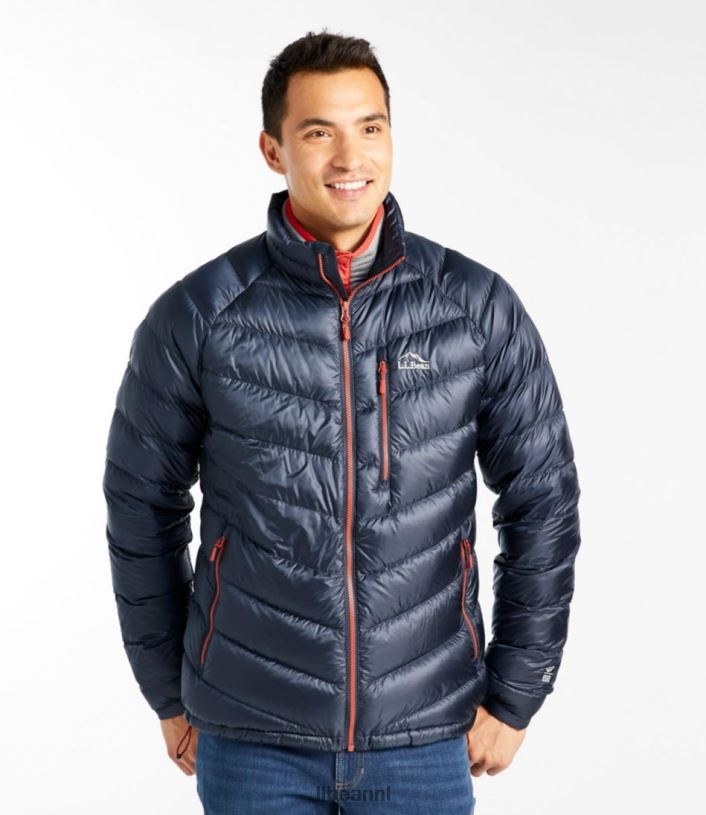 L.L.Bean Heren ultralicht 850 donsjack levendig rood bovenkleding VT0647018 - Image 2