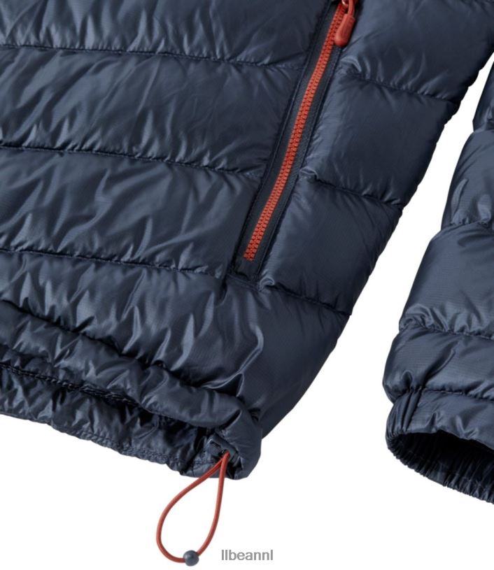 L.L.Bean Heren ultralicht 850 donsjack levendig rood bovenkleding VT0647018 - Image 7