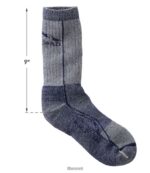 L.L.Bean Heren unisex cresta wollen no-fly zone lichtgewicht wandelsokken lichte kelly accessoires VT0643001 - Image 2