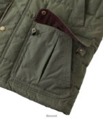 L.L.Bean Heren upcountry donsvest van gewaxt katoen koffieboon uitrusting voor buiten VT0643667 - Image 5