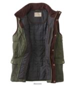 L.L.Bean Heren upcountry donsvest van gewaxt katoen loden uitrusting voor buiten VT064898 - Image 4