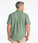L.L.Bean Heren zongewassen canvas overhemd marineblauw kleding VT0643487 - Image 3