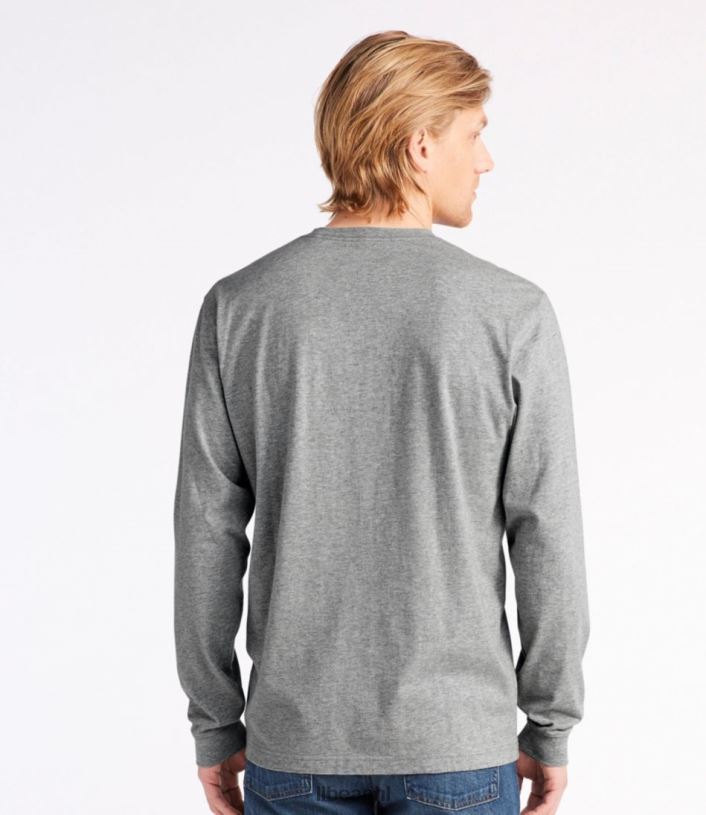 L.L.Bean Heren zorgeloos krimpvrij T-shirt zeewater kleding VT0644624 - Image 3