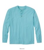 L.L.Bean Heren zorgeloos krimpvrij T-shirt zeewater kleding VT0644651