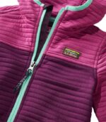 L.L.Bean kinderen Airlight-hoodie met volledige ritssluiting roest oranje kleding VT0643346 - Image 5