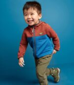 L.L.Bean kinderen Airlight-hoodie met volledige ritssluiting roest oranje kleding VT0643346 - Image 6
