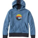 L.L.Bean kinderen athleisure-hoodie maanlicht blauw kleding VT064904