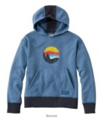 L.L.Bean kinderen athleisure-hoodie maanlicht blauw kleding VT064904