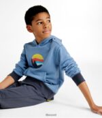 L.L.Bean kinderen athleisure-hoodie maanlicht blauw kleding VT064904 - Image 3