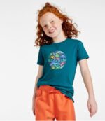 L.L.Bean kinderen biologisch T-shirt met korte mouwen gouden citroen buiten kleding VT0643319 - Image 3