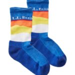 L.L.Bean kinderen camping sokken diepe saffier schoenen VT064778