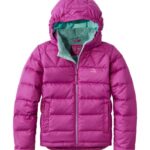 L.L.Bean kinderen donsjack wilde aster bovenkleding VT064949