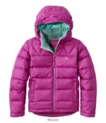 L.L.Bean kinderen donsjack wilde aster bovenkleding VT064949