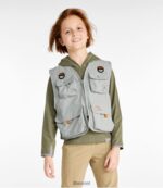 L.L.Bean kinderen Emerging visvest anker grijs bovenkleding VT064907 - Image 4