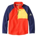 L.L.Bean kinderen fitnessfleece kerstomaat/nacht kleding VT0643067