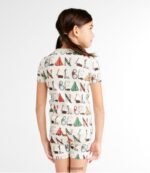L.L.Bean kinderen Getailleerde pyjama van biologisch katoen blauw groen kleding VT0645890 - Image 3