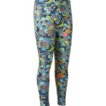 L.L.Bean kinderen heerlijk warm middelzwaar lang ondergoed flowerpower van wilde zalm kleding VT0645044
