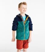 L.L.Bean kinderen hoogpolig fleece donkerrood/helder marineblauw bovenkleding VT0643670 - Image 3