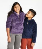 L.L.Bean kinderen hoogpolige fleece trui met capuchon gedempt paars bovenkleding VT0644993 - Image 7