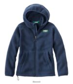 L.L.Bean kinderen klassieke bergfleece nautische marine bovenkleding VT064487