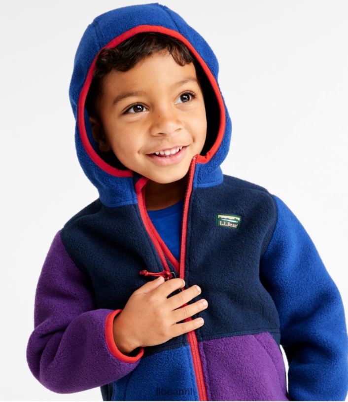 L.L.Bean kinderen klassieke fleece voor baby's en bergschoenen nautische marine bovenkleding VT064916 - Image 5