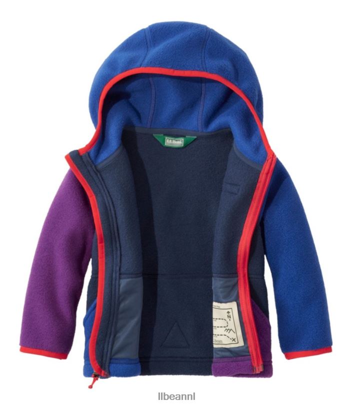 L.L.Bean kinderen klassieke fleece voor baby's en bergschoenen nautische marine bovenkleding VT064916 - Image 7