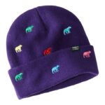 L.L.Bean kinderen muts paarse nachtberen kleding VT0645725