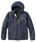 L.L.Bean kinderen Omkeerbaar jack in de bergen carbon marine/speksteen bovenkleding VT0645113