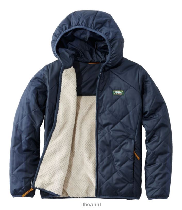 L.L.Bean kinderen Omkeerbaar jack in de bergen carbon marine/speksteen bovenkleding VT0645113 - Image 6